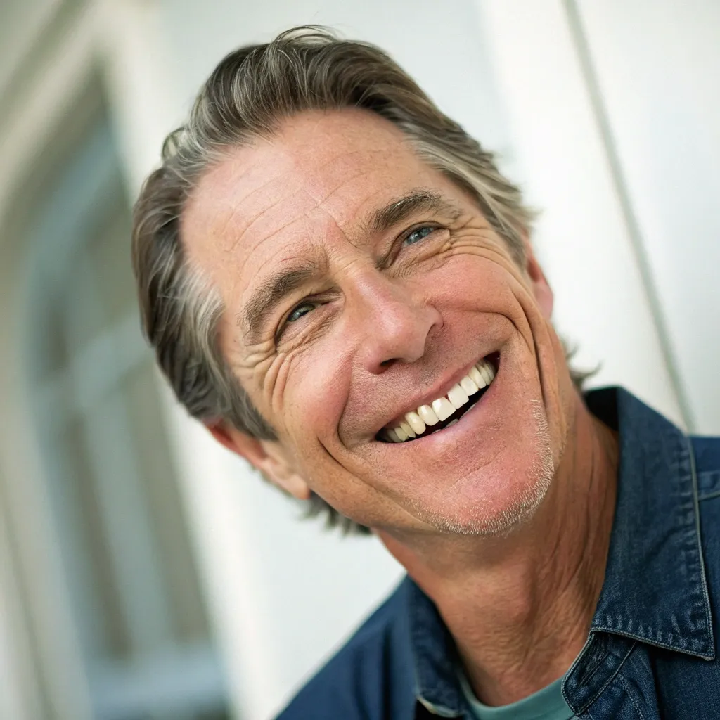 John Doe smiling